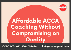Affordable ACCA Coaching in India
